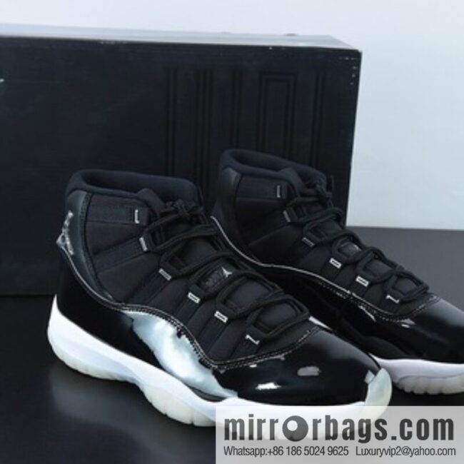 Air Jordan 11 AJ11 Jordan 11th generation high-top basketball shoes/Big Demon 2.0 black silver, item number: 378037-011