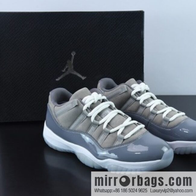 Air Jordan 11 Retro Low-top men\'s sneakers cool gray, item number: 528895 003