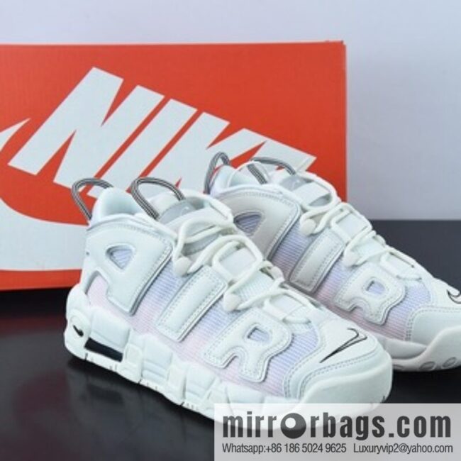 Nk Air More Uptempo 96 QS Pippen Original Series Classic High Street Versatile Leisure Sports Culture Basketball Shoes DQ0514-100