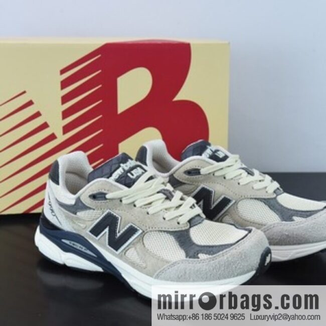 New Balance/new balance New Balance NB990 running shoes, khaki dark blue item number: M990AD3