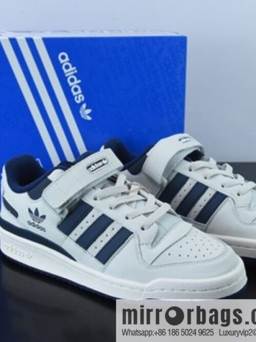 o_1gb7d2uvreitipv1mjc1v3c1ltp178-800x800sonizrmejog67581_20250719022112.jpg Adidas Clover Originals Forum 84 Low Roman series velcro low-top Vintage lace-up versatile casual sports board shoes GY6553
