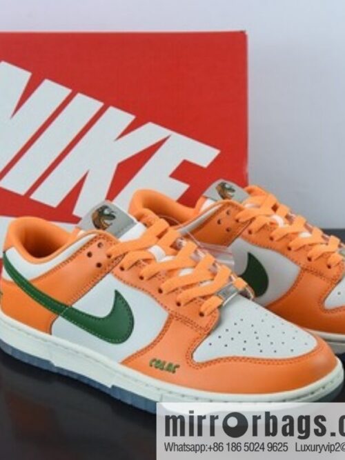 o_1gba0ub1k15q31qoc1jfb1rrlqek6m-800x800ynsj3jxrs2d67504_20250719022028.jpg NIKE SB Dunk low FAMU orange and green snake joint name Unisex sneakers of the same style Official item number: DR6188 800