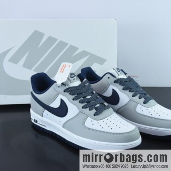Nike Air Force 1 Low \'07 Gray Blue Gypsy color scheme Air Force One Low Help Item Number: KU5696-002