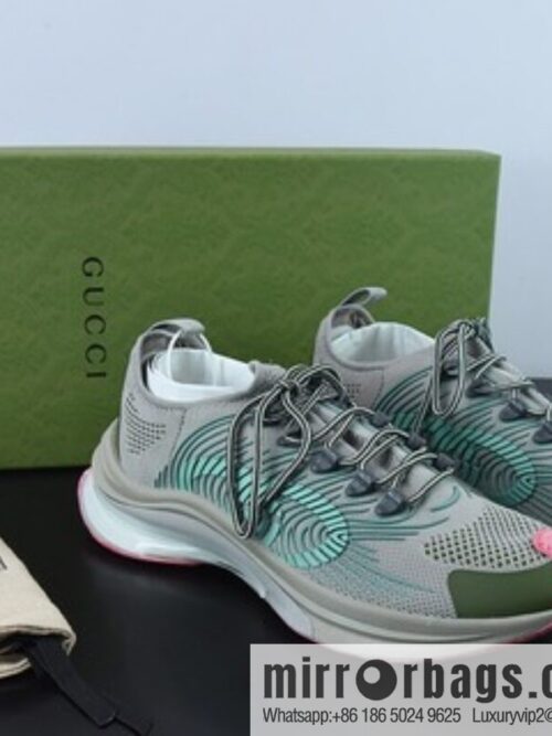 o_1gbcie78f1sqo1lcip0ohoi1lbr6c-800x800pnihihu4dum67383_20250719021918.jpg H05G5 purchasing version Gucci /GUCCI Gucci dad shoes, gray-green pink, item number: 699219USM108973