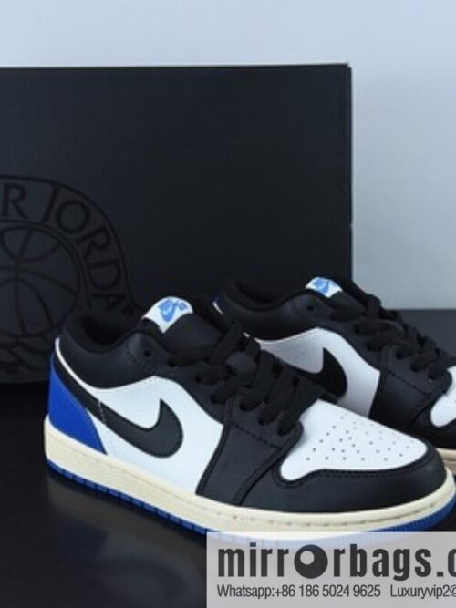 o_1gbcir5l517rb9mouln1698j9hch-800x8000y0hbvc42bg67372_20250719021912.jpg Air Jordan 1 Low AJ1 Joe 1 black and blue, grimace Unisex same casual board shoes, item number: DM7078-110