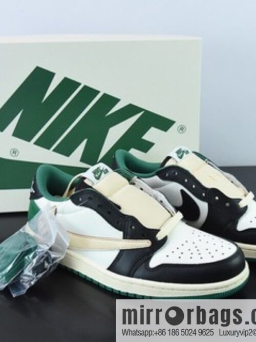 o_1gbhn5ap61sf911tjfmb1k2n1ou46c-800x800kcrqniaa3wo67218_20250719021745.jpg Travis Scott x NK Air Jordan 1 Low AJ1 TS Barb Low Top Casual Sneakers, Black Green, Item Number: DM7866- 128