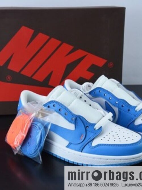 o_1gbhne5ik1lu2snr9tv18dkoh2mv-800x800bh1wrmsshkm67185_20250719021727.jpg Air Jordan 1 LOW OG low-top upside-down OW white and blue casual board shoes, reverse toe item number: CZ0790-148