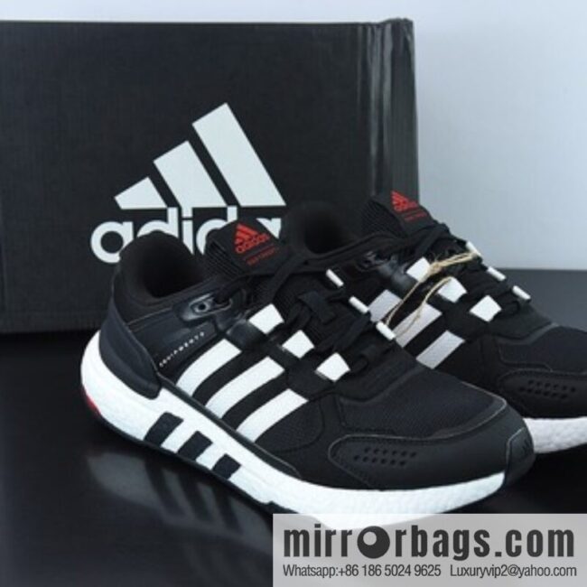 AD Equipment + Comfortable and durable running shoes, white, black and red, synchronized at the counter, the first real shot item number: GX6630