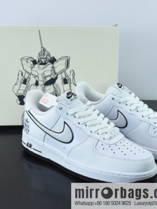 o_1gbpdar541pah2mdn0geg8506g-800x80050wpnwbu5to65368_20250719015256.jpg NK Air Force 1 Low Air Force No. 1 Low Top Versatile Leisure Sports Board Shoes, White and Black Gundam, Item Number: KK1256-657