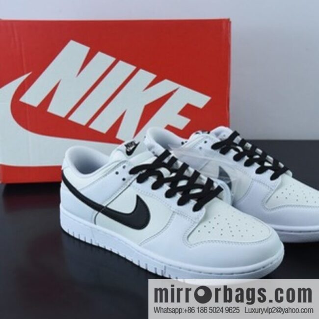 Nk SB Dunk Low \"Dark Driftwood\" white and black color scheme SB low-top sports and leisure shoes, item number: DJ6188-101