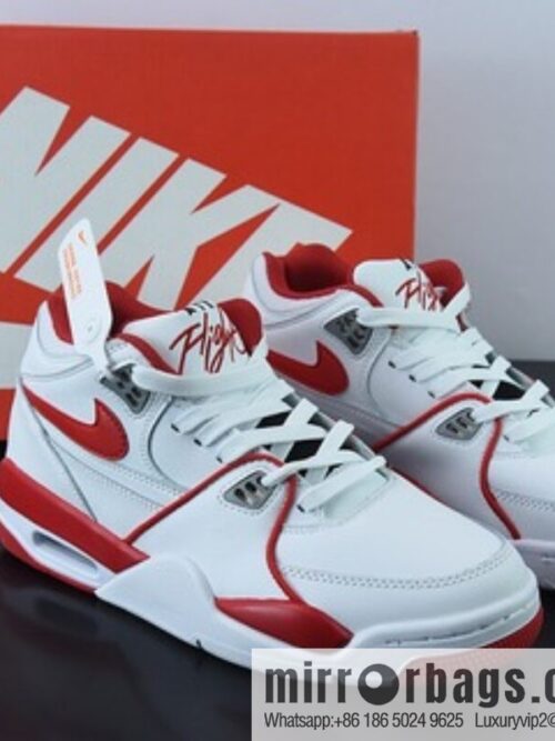 Nike Air Flight 89 AJ4 brothers air unit basketball shoes 819665-100 CN0050-100aj4 brothers white red