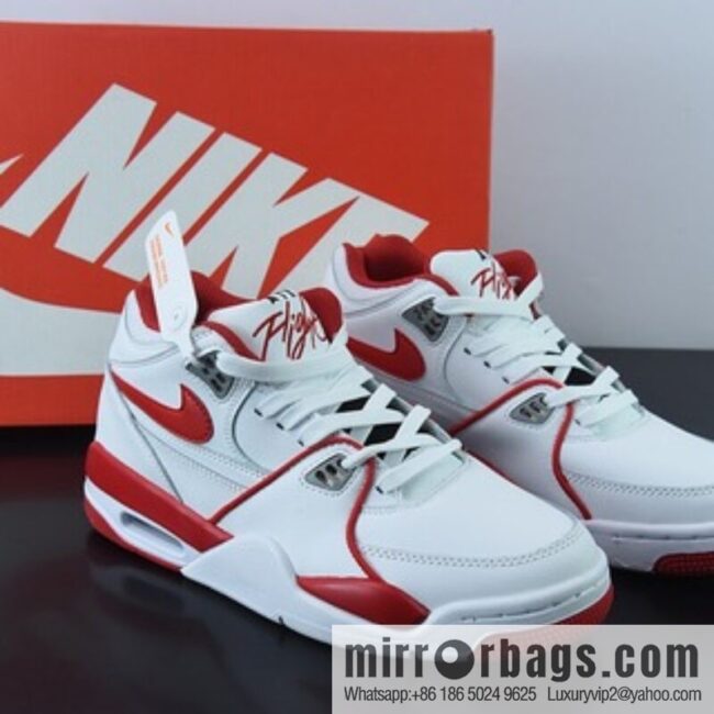 Nike Air Flight 89 AJ4 brothers air unit basketball shoes 819665-100 CN0050-100aj4 brothers white red