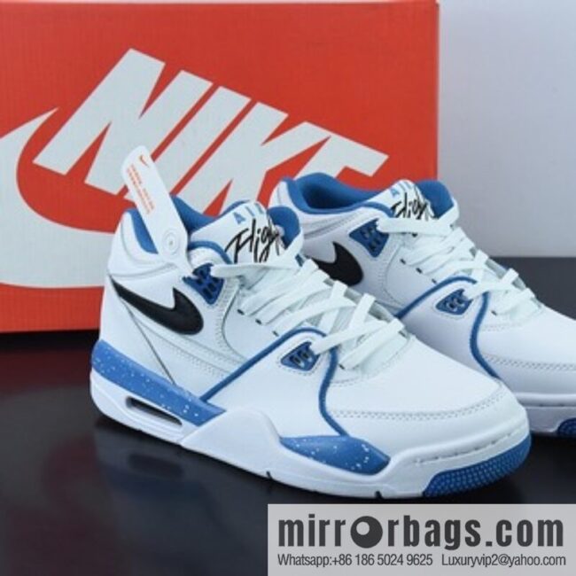 Air Flight Legacy white and blue, the same sneakers as the classic Air Jordan 3 and Air Jordan Unisex, item number: 306252-116.