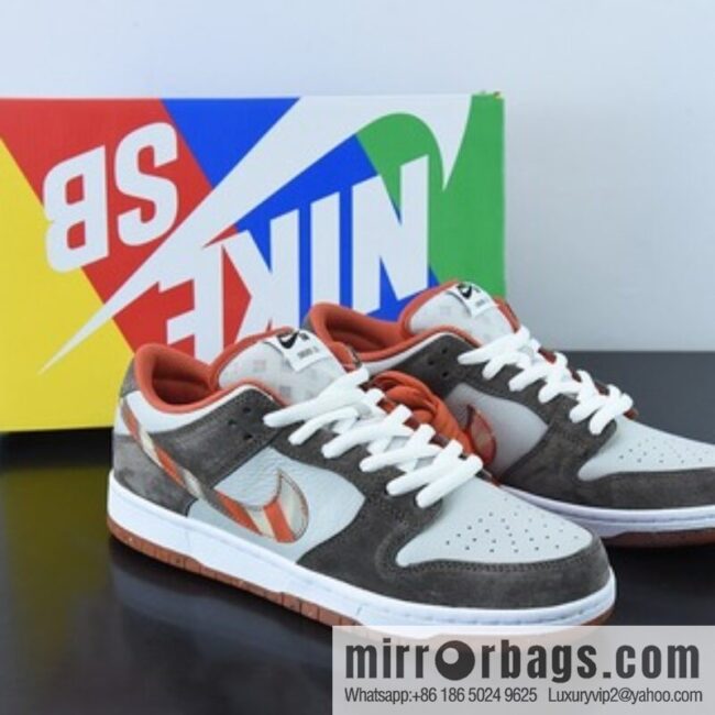 Crushed Skate Shop x Nk SB Dunk Low graffiti wall, joint SB low-top sports and leisure shoes, item number: DH7782-001