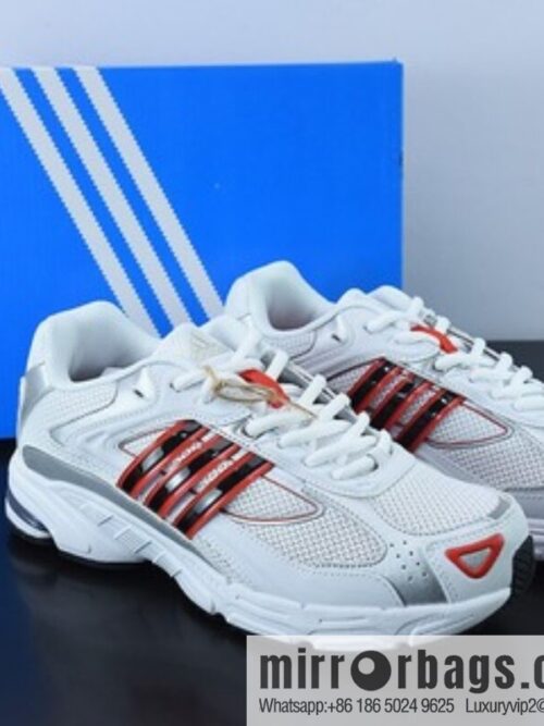o_1gc6cjloku7dom510vlp831a94t-800x800nwtnga0bmel64917_20250719014847.jpg Adidas Originals Response CL \"White/Sliver/Black/Red\" Response CL Series Daddy Vintage breathable cushioning casual sports jogging shoes \"Silver Black Red\" Item number: GX2506