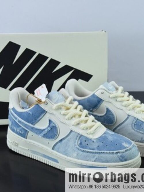 o_1gce1icjro7i5jbf6o10unqupft-800x800yesjnj4c2qa64741_20250719014705.jpg NK Air Force 1 Low Air Force One low-top versatile leisure sports shoes, washed denim holes, item number: CW1888-611