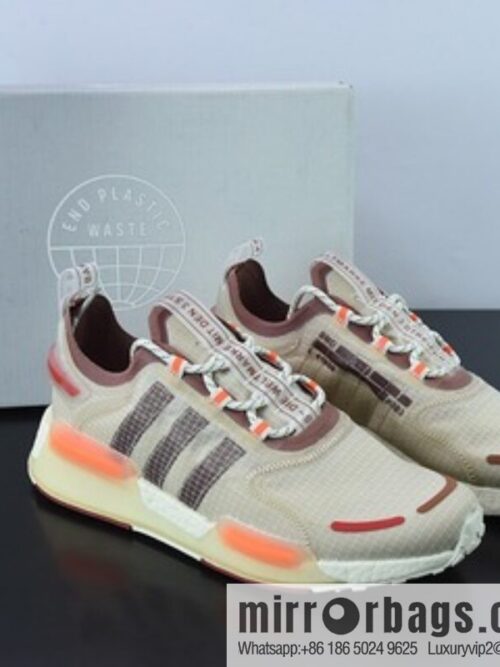 o_1gclqmc4u1jvqkhj1bv0gfd1aqdj4-800x800zo2425jrpdx64642_20250719014610.jpg Adidas Adidas NMD_V3 Boost \"OG White\" Flying Weaving Low Top Popcorn Cushioning Versatile Casual Sports Running Shoes \"GW3057