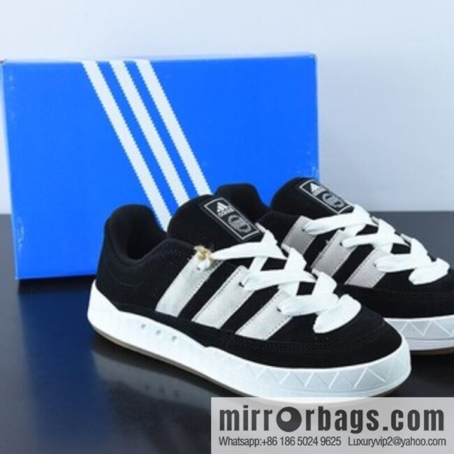Atmos x Adidas Adimatic Low Matic Series Low Top Vintage Shark Bread Leisure Sports Leisure Skateboard Shoes Item Number: GY5274