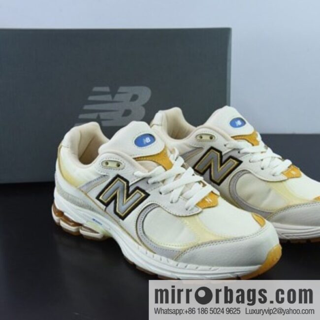 New Balance ML2002 Series Vintage Daddy Style Unisex Casual Shoes Couple Versatile Jogging Shoes Sports Men\'s Shoes Women\'s Shoes M2002RJ1