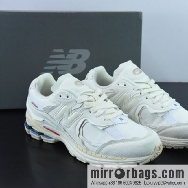 New Balance ML2002 Series Vintage Daddy Style Unisex Casual Shoes Couple Versatile Jogging Shoes Sports Men\'s Shoes Women\'s Shoes M2002RDC
