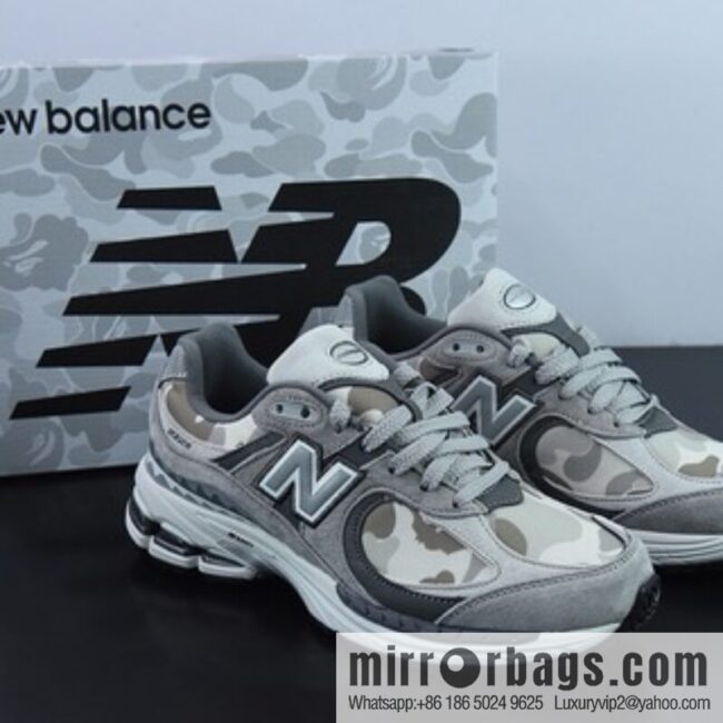 New Balance ML2002 Series Vintage Daddy Style Unisex Casual Shoes Couple Versatile Jogging Shoes Sports Men\'s Shoes Women\'s Shoes M2002RBG