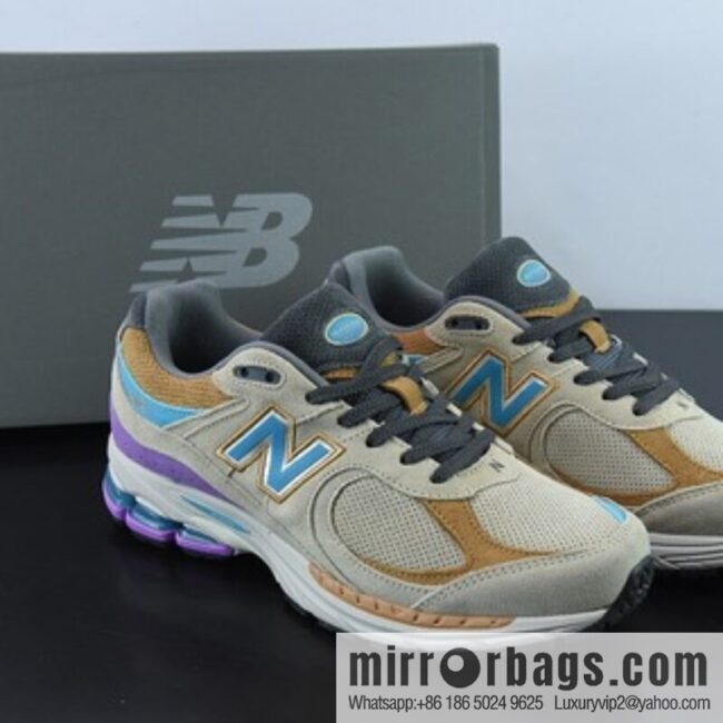 New Balance ML2002 Series Vintage Daddy Style Unisex Casual Shoes Couple Versatile Jogging Shoes Sports Men\'s Shoes Women\'s Shoes M2002RWA