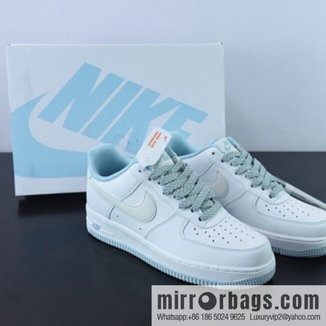 Nk Air Force 1 \'07 Low daytime blue color scheme Air Force No. 1 Mark Line Gypsy Low Top Casual Sneakers, item number UO6369-568