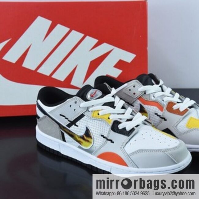 Nike Dunk Low SB full top layer leather midsole glue injection air low top skate shoes