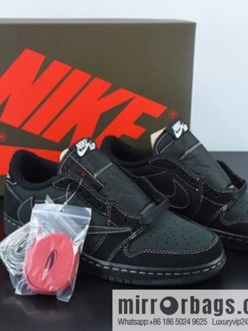 Fragment x TS x Air Jordan 1 Low Three-party joint barb low help, real shot official product number: DM7866 001