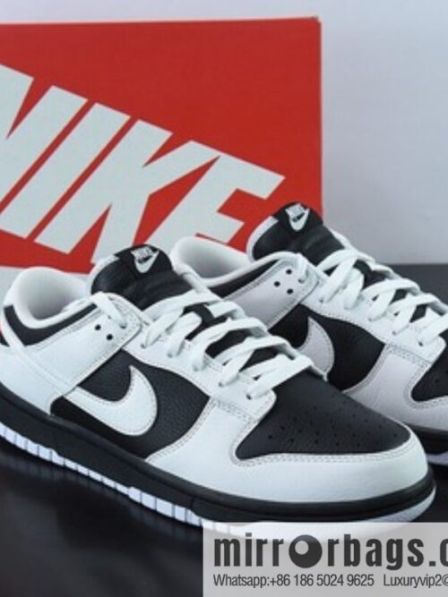 o_1gdkjt3mq16ho1tcn11nu1ad51qmp7u-800x800bkulcgoqskm60605_20250719005254.jpg Nk Dunk Low \"Reverse Panda\" white and black, reversed panda SB buckle broken backboard fashion casual board shoes, item number: FD9064-011