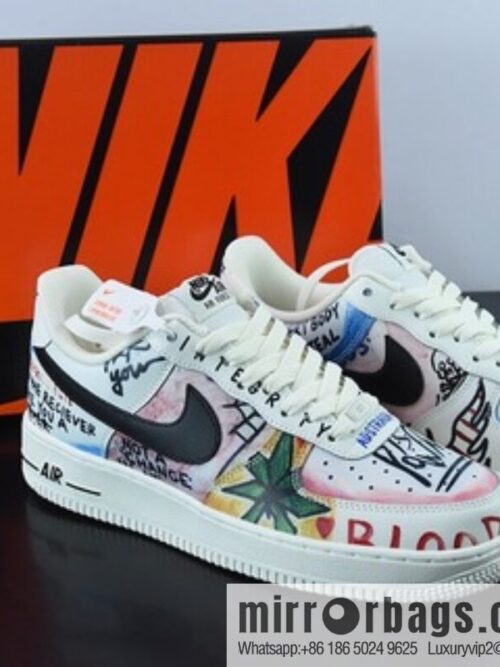 o_1gdkm610va6q1k11rod5vkld81f4-800x800nns5vum2bkf60528_20250719005207.jpg VLONE x Nike Air Force 1 joint graffiti, Air Force No. 1 low-top casual board shoes tide brand joint super limited edition EDC Edison Chen: GT6969-198
