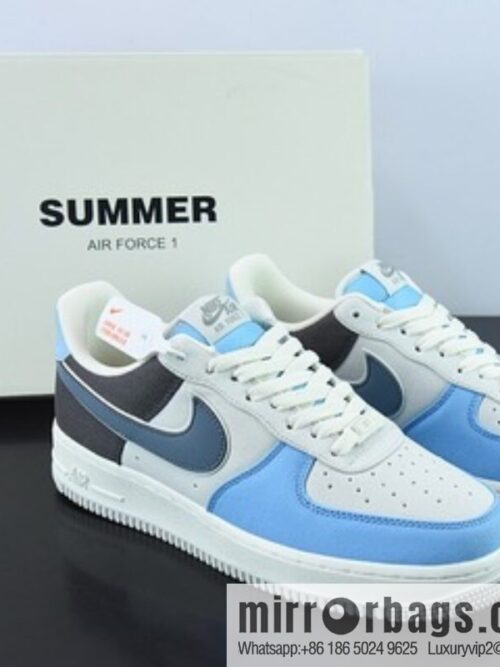 o_1gdnava7hccvag47ejqpo7g1iu-800x800ly4v13mq3kd60451_20250719005118.jpg NK Air Force 1 \'07 light blue cloth surface Air Force No. 1 low-top casual board shoes, item number: DG2296-024