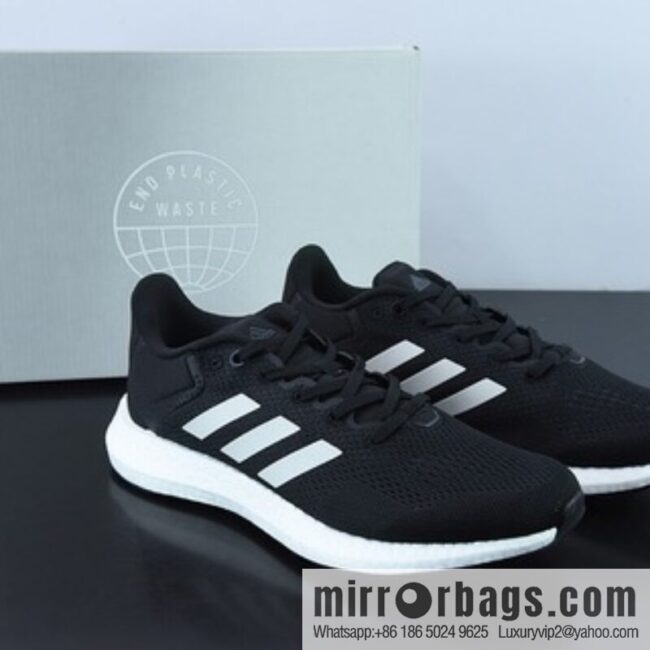 Adidas Pureboost 21 PB21 generation, popcorn outsole, sports and leisure running shoes, official item number: GW4832