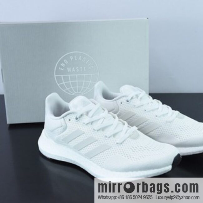 Adidas Pureboost 21 PB21 generation, popcorn outsole, sports and leisure running shoes, official item number: GY5094