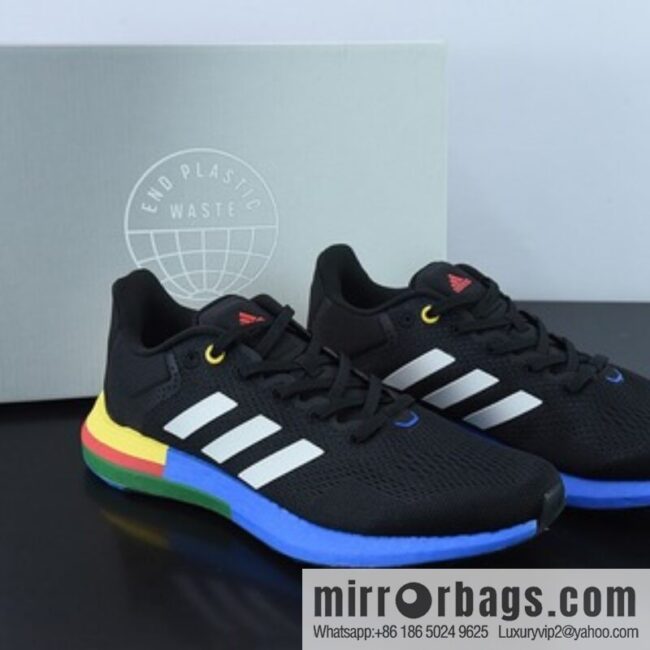 Adidas Pureboost 21 PB21 generation, popcorn outsole, sports and leisure running shoes, official item number: GY5103