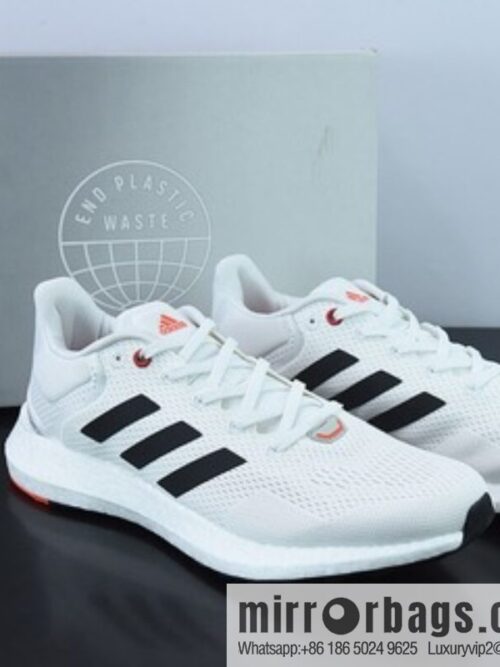 o_1gdppgf3incg10sg1b301ksmendd0-800x800kgg0kacla3h60319_20250719005004.jpg Adidas Pureboost 21 PB21 generation, popcorn outsole, sports and leisure running shoes, official item number: GY5099.