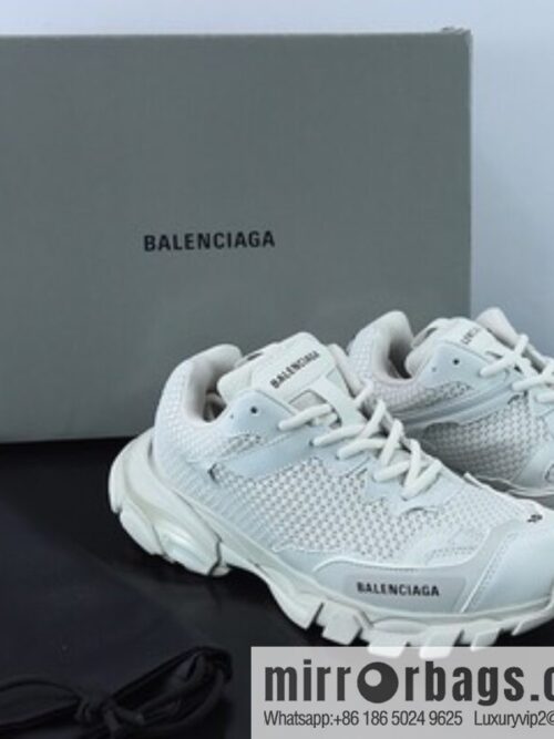 o_1gdseltju1tfkcb51uppjv415vcdr-800x800ml1jgrvnzr460286_20250719004946.jpg Balenciaga BALENCIAGA Track Trainers 3.0 generation simple version series low-top Vintage wild running dad style versatile leisure sports jogging shoes \"mesh white gray black LOGO\" 700873 W5RF8 2100