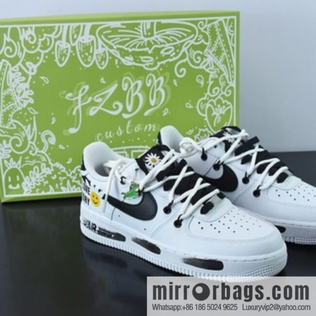 o_1ger9cs6n13p51duch628h0cjto6-800x800zgf2sltpkgm58328_20250719002352.jpg Nike Air Force 1 Low smiley strap creative custom Air Force One low-top sports and leisure shoes, item number: CW2288-111