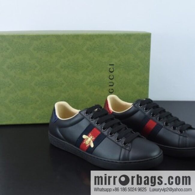 Gucci Gucci Ace Embroidered Low-Top color matching embroidery series classic low-top versatile casual sports small white board shoes 429446 A38G0 1284