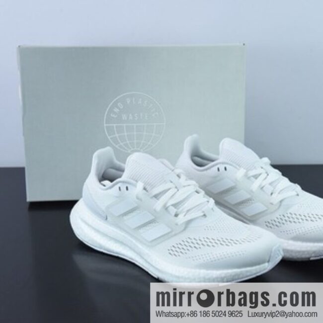 AD PureBoost PB22 popcorn cushioning running shoes, good goods: GY4705