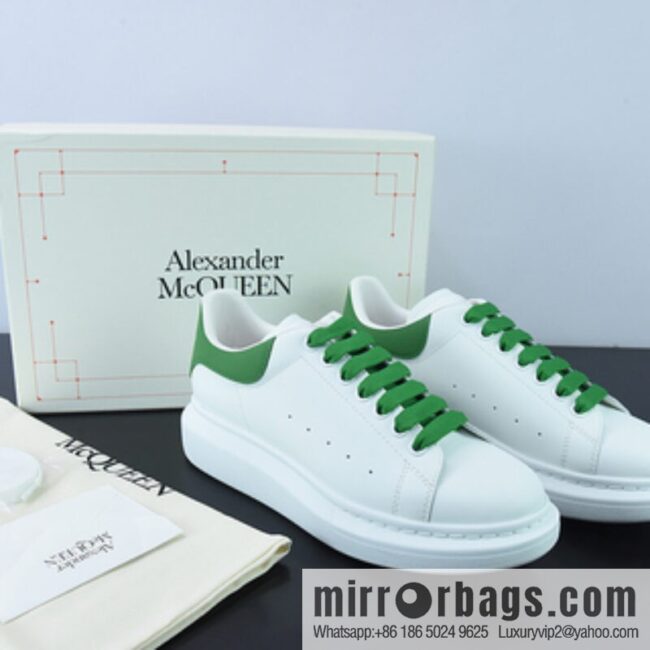 Alexander McQueen Alexander McQueen muffin shoes platform-soled height-enhancing white shoes