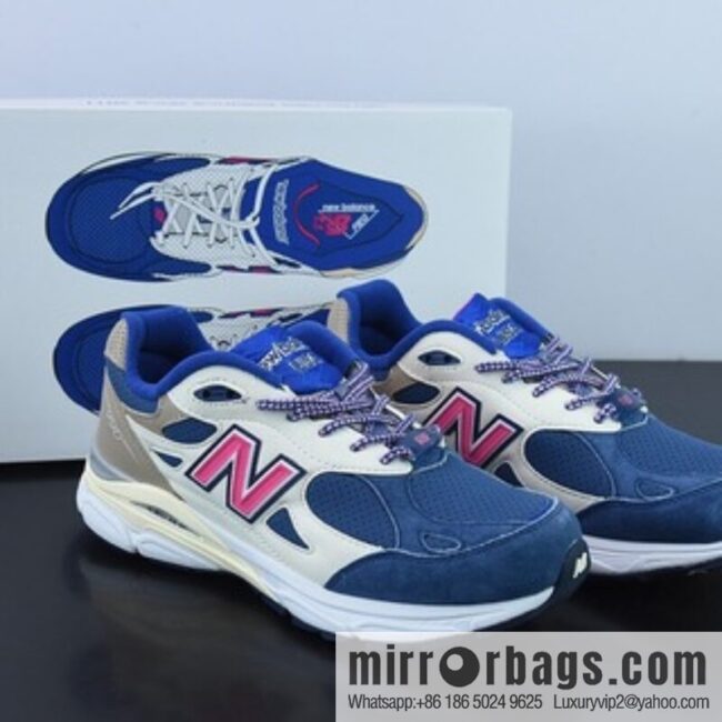 KHWFD New Balance NB990 series, high-end American Vintage casual running shoes M990KH3