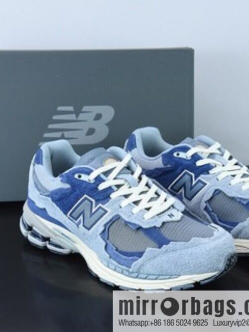 o_1gfvba1ji1qnu11a16tg128v17bvt-800x800ynx2jbeknu555183_20250718234713.jpg New Balance Patchwork Vintage Casual Running Shoes Men and Women Long Blue and White Blue M2002RDI Blue and White Blue