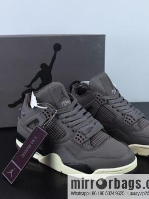 o_1gfvd750p3441nl11uu1qkl1agep5-800x800zhybhbbquy055139_20250718234649.jpg Ma Maniére x Air Jordan 4 \"Violet Ore\" AJ4 Joe 4 joint men\'s sneakers burgundy item number: DV6773-220