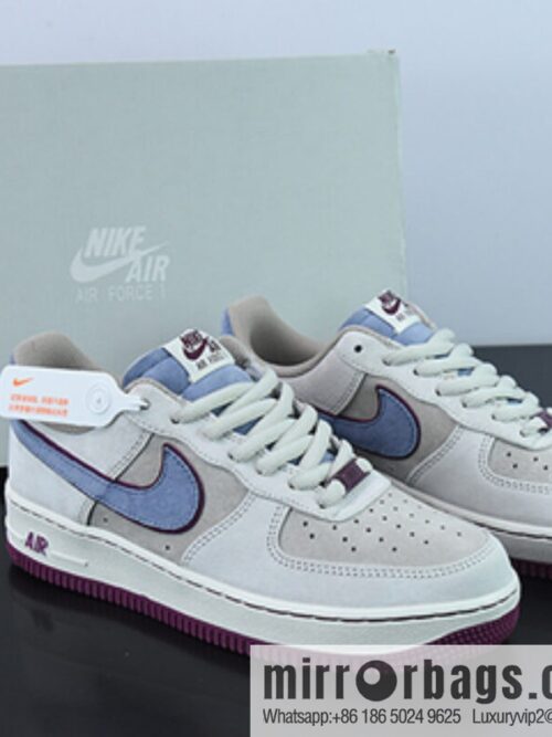 o_1gg4h6nu5p3c1jakb161sb717l3b0-800x800icnqs4x52un53414_20250718232403.jpg Nike Air Force 1 Low Oyouke Ocean Gray Blue, Air Force One Low Top Casual Board Shoes NT9988-618