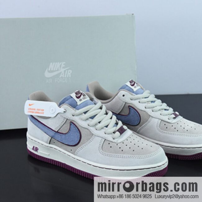 Nike Air Force 1 Low Oyouke Ocean Gray Blue, Air Force One Low Top Casual Board Shoes NT9988-618
