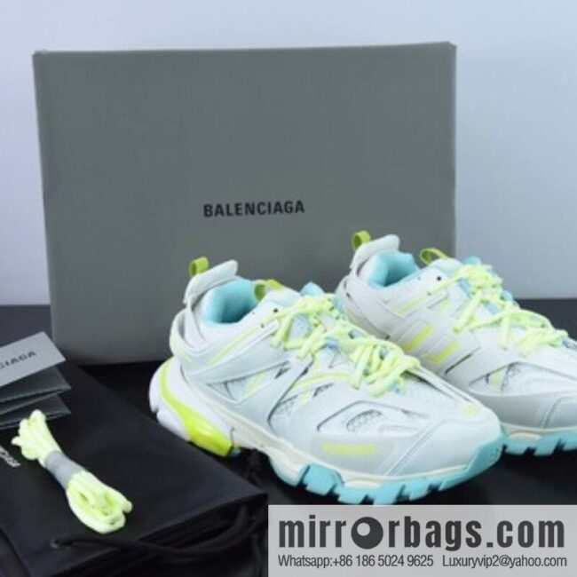 Balenciaga 3.0 Third Generation Outdoor Concept Shoes Balenciaga Sneaker Tess 3.0 White Blue Green 8106725471PP