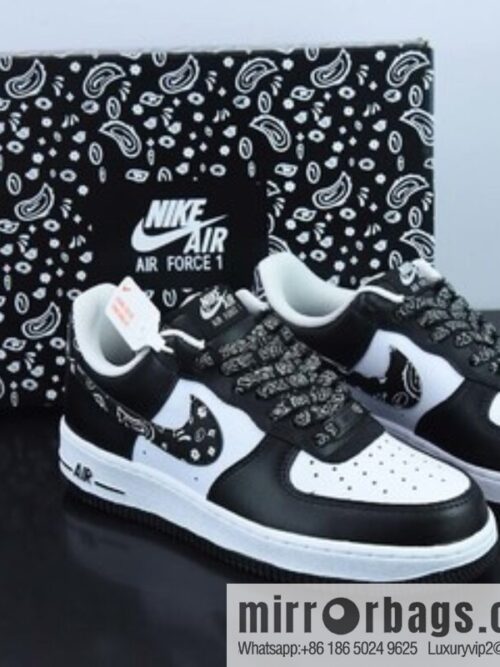 o_1gg75du2f8up1124t9ift6nu4g4-800x800mu2l0ytls2x53276_20250718232244.jpg Air Force 1 \'07 Low \"Black Paisley\" Air Force One White Cashew Flower Reflective \"Low Top Casual Shoes XM6389-316