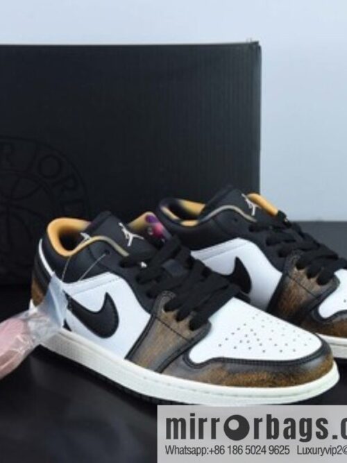 o_1gg75kjnaqaq8puncl1e2c12pmmo-1-800x800t1trevto2jp53254_20250718232232.jpg Air Jordan 1 Low \"Wear Away\" AJ1 Joe 1 Wear and old, low-top basketball shoes DQ8422-001