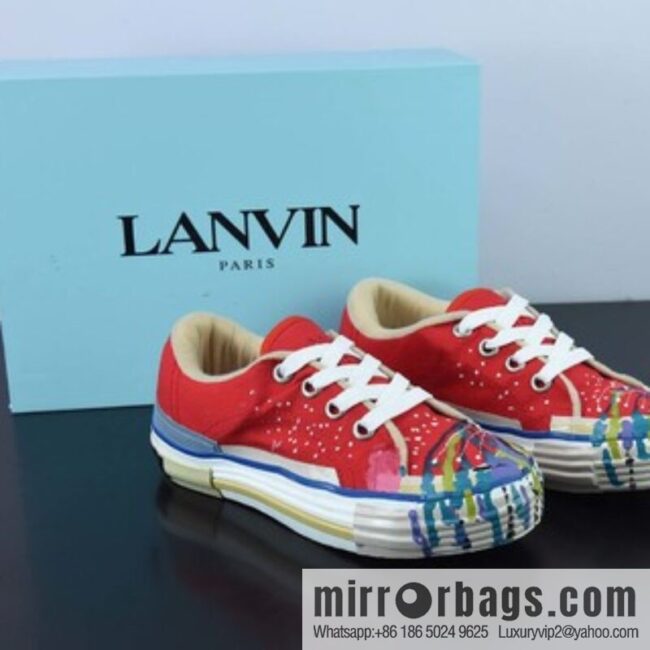 YUG21405250C LANVIN canvas shoes